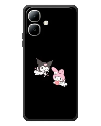 Чехол для Infinix Smart 20 с картинкой «My Melody и Kuromi»
