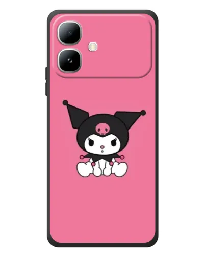 Чехол для Infinix Smart 20 с картинкой «Хмурая Kuromi»