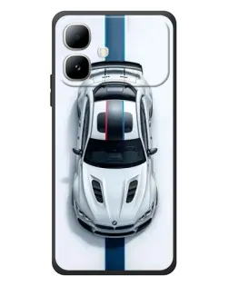 Чохол для Infinix Smart 20 з картинкою «Вид зверху — BMW M»