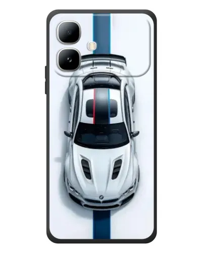Чехол для Infinix Smart 20 с картинкой «Вид сверху — BMW M»