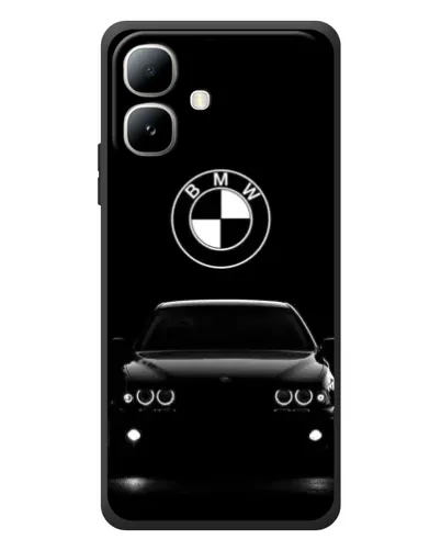 Чехол для Infinix Smart 20 с картинкой «BMW — взгляд из темноты»