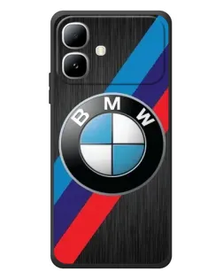 Чехол для Infinix Smart 20 с картинкой «BMW M-stripes стиль»