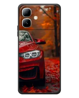 Чехол для Infinix Smart 20 с картинкой «Осенняя BMW M4»