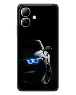 Чохол для Infinix Smart 20 з картинкою «BMW — нічний погляд»