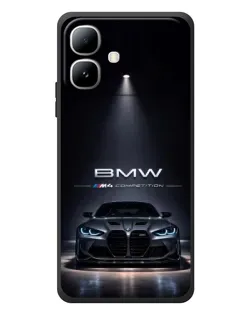 Чохол для Infinix Smart 20 з картинкою «BMW крізь нічне місто»