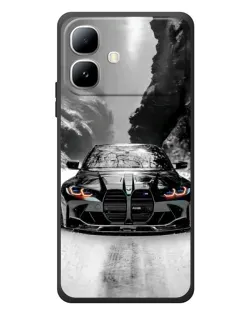 Чохол для Infinix Smart 20 з картинкою «BMW — акварельний дрифт»
