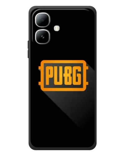 Чехол для Infinix Smart 20 с картинкой «PUBG — рамка лого» Чехол для Infinix Smart 20 с картинкой «PUBG — рамка лого»