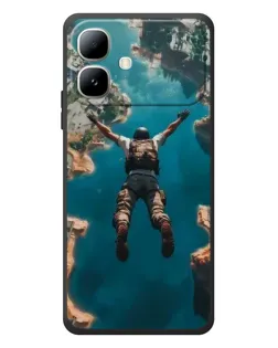 Чехол для Infinix Smart 20 с картинкой «PUBG — свободное падение»
