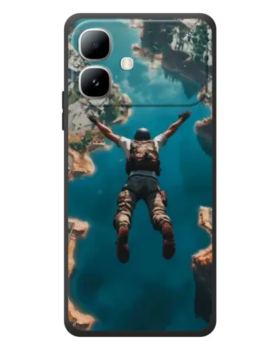 Чехол для Infinix Smart 20 с картинкой «PUBG — свободное падение» Чехол для Infinix Smart 20 с картинкой «PUBG — свободное падение»