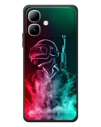 Чехол для Infinix Smart 20 с картинкой «PUBG — огненный воин» Чехол для Infinix Smart 20 с картинкой «PUBG — огненный воин»