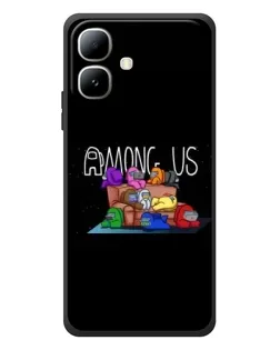 Чохол для Infinix Smart 20 з картинкою «Логотип Among Us»