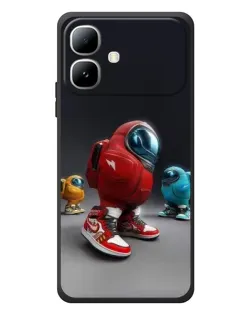 Чохол для Infinix Smart 20 з картинкою «Among Us — 3D стиль»