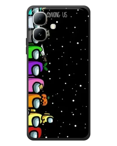 Чехол для Infinix Smart 20 с картинкой «Команда Among Us»