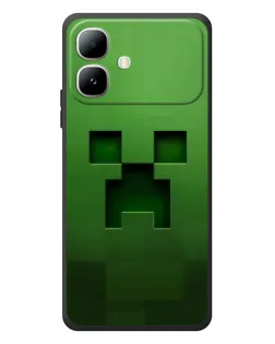 Чехол для Infinix Smart 20 с картинкой «Крипер микро-дизайн»