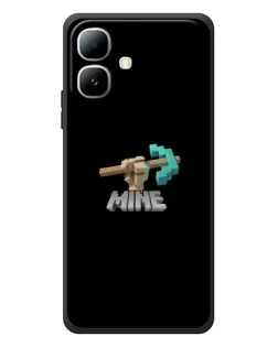 Чехол для Infinix Smart 20 с картинкой «Алмазная кирка»