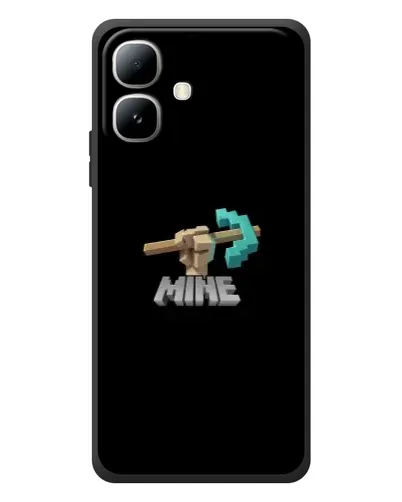 Чехол для Infinix Smart 20 с картинкой «Алмазная кирка»
