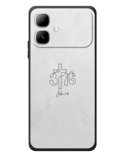 Чехол для Infinix Smart 20 с картинкой «Иоанна 3:16 Крест» Чехол для Infinix Smart 20 с картинкой «Иоанна 3:16 Крест»