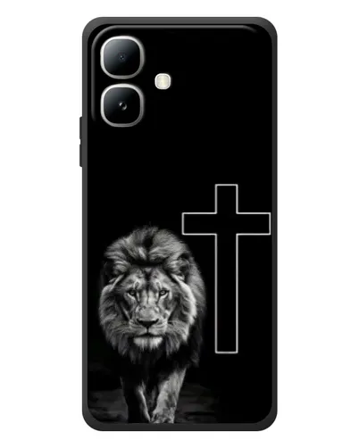 Чехол для Infinix Smart 20 с картинкой «Лев и Крест» Чехол для Infinix Smart 20 с картинкой «Лев и Крест»