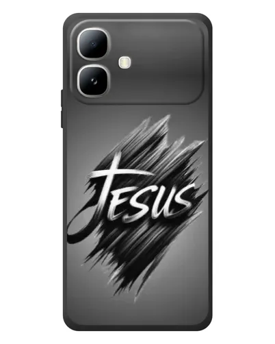 Чехол для Infinix Smart 20 с картинкой «Надпись Jesus Graffiti» Чехол для Infinix Smart 20 с картинкой «Надпись Jesus Graffiti»
