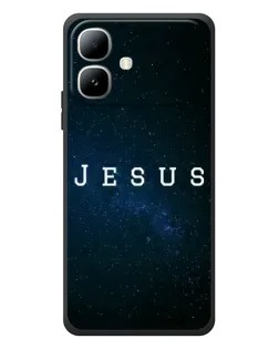 Чехол для Infinix Smart 20 с картинкой «Звездное небо Jesus»