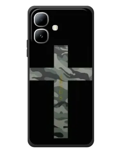 Чехол для Infinix Smart 20 с картинкой «Милитари Крест»