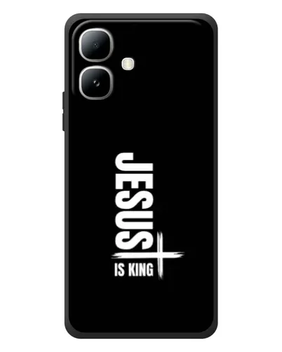 Чехол для Infinix Smart 20 с картинкой «Вертикаль веры Jesus» Чехол для Infinix Smart 20 с картинкой «Вертикаль веры Jesus»