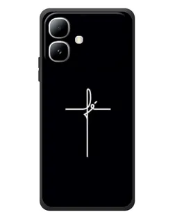 Чохол для Infinix Smart 20 з картинкою «Тонкий хрест»
