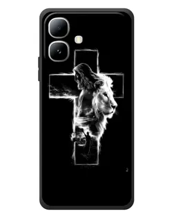 Чохол для Infinix Smart 20 з картинкою «Сяючий хрест Jesus»