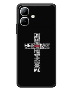 Чохол для Infinix Smart 20 з картинкою «Текстовий хрест»