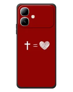 Чохол для Infinix Smart 20 з картинкою «Рівняння любові»