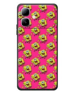 Чехол для Infinix Smart 20 с картинкой «Розовый паттерн»