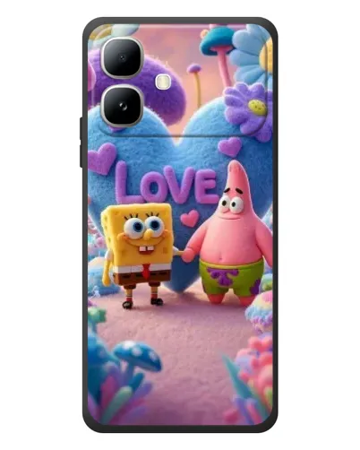 Чехол для Infinix Smart 20 с картинкой «Губка Боб Патрик»