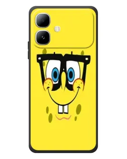 Чехол для Infinix Smart 20 с картинкой «Минималистичный Спанч Боб»