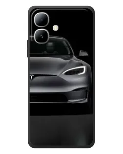 Чохол для Infinix Smart 20 з картинкою «Tesla Model S Look»