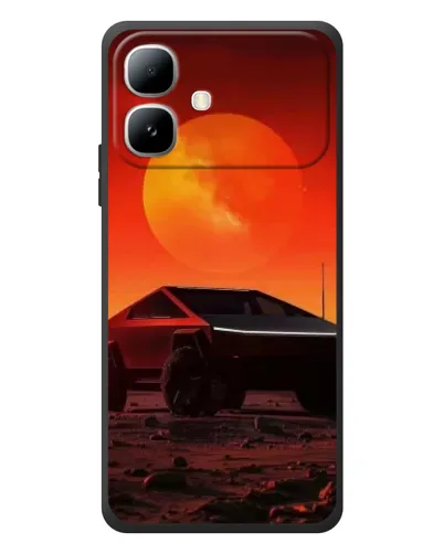Чехол для Infinix Smart 20 с картинкой «Cybertruck на Марсе» Чехол для Infinix Smart 20 с картинкой «Cybertruck на Марсе»