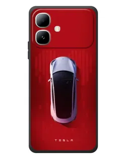 Чохол для Infinix Smart 20 з картинкою «Tesla Top View»
