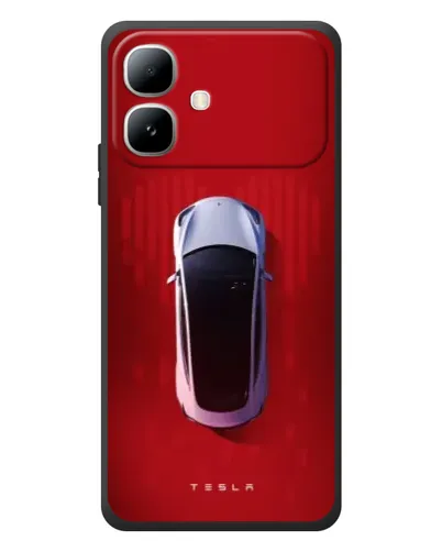 Чехол для Infinix Smart 20 с картинкой «Tesla Top View» Чехол для Infinix Smart 20 с картинкой «Tesla Top View»