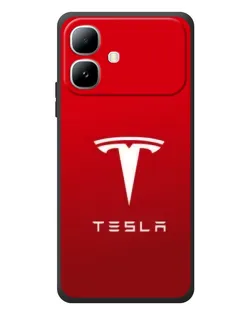 Чохол для Infinix Smart 20 з картинкою «Tesla Red Classic»