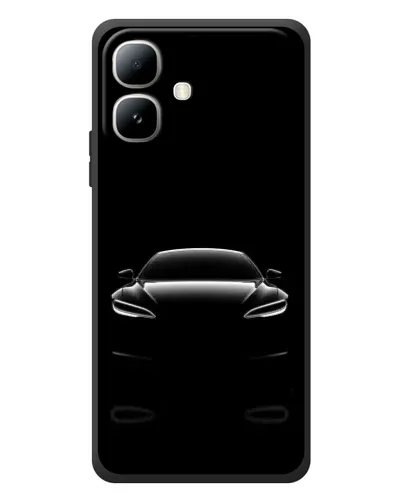 Чехол для Infinix Smart 20 с картинкой «Силуэт Tesla Night» Чехол для Infinix Smart 20 с картинкой «Силуэт Tesla Night»