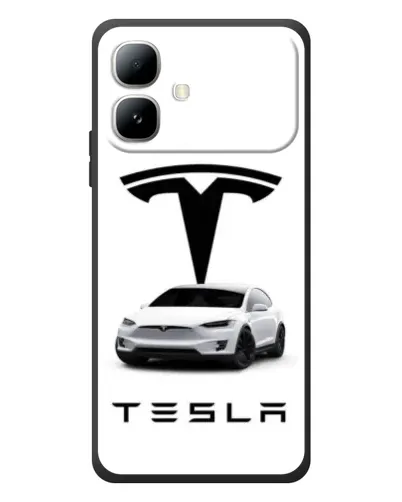 Чехол для Infinix Smart 20 с картинкой «Tesla White Style» Чехол для Infinix Smart 20 с картинкой «Tesla White Style»