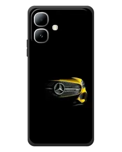 Чехол для Infinix Smart 20 с картинкой «Mercedes — ретро стиль»