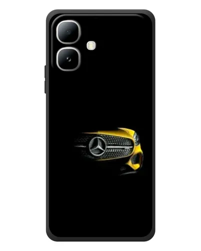 Чехол для Infinix Smart 20 с картинкой «Mercedes — ретро стиль»