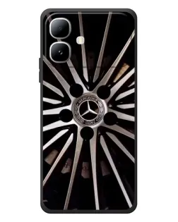 Чехол для Infinix Smart 20 с картинкой «Диск Mercedes»