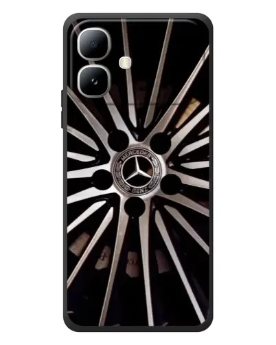 Чехол для Infinix Smart 20 с картинкой «Диск Mercedes»