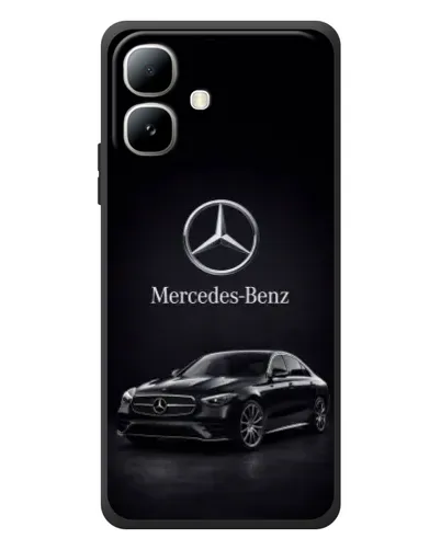 Чехол для Infinix Smart 20 с картинкой «Mercedes — решетка радиатора»