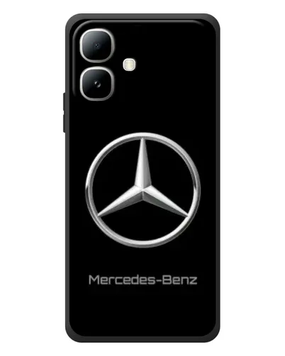 Чехол для Infinix Smart 20 с картинкой «Mercedes Silver Logo»