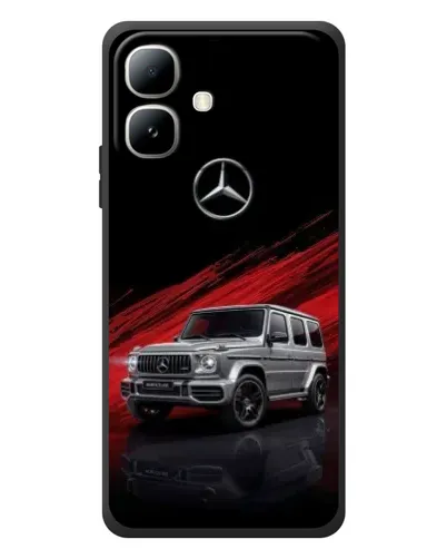 Чехол для Infinix Smart 20 с картинкой «Mercedes G-Class красный»