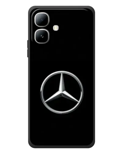 Чехол для Infinix Smart 20 с картинкой «Mercedes классический лого»