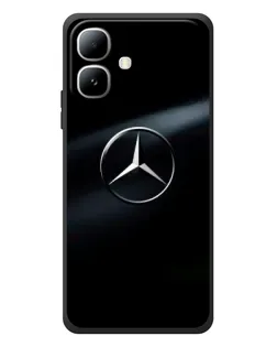 Чехол для Infinix Smart 20 с картинкой «Mercedes на металле»