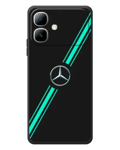 Чехол для Infinix Smart 20 с картинкой «Спортивные линии Mercedes» Чехол для Infinix Smart 20 с картинкой «Спортивные линии Mercedes»